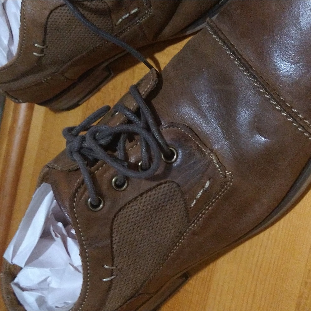 Steve Madden Men's Jagwar Oxford, brown, leather - Picture 3 of 17